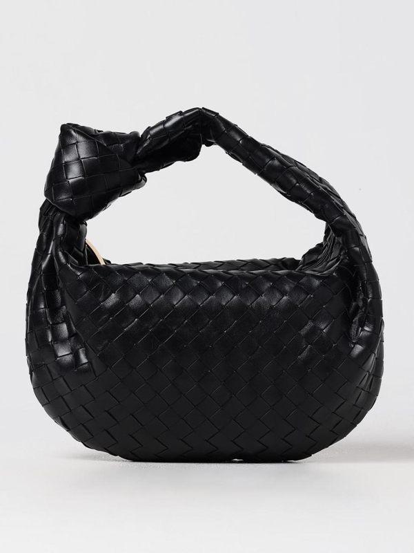 보테가베네타 FW24 Bottega Veneta Jodie Woven Leather Bag 690225VCPP0 8425 Black