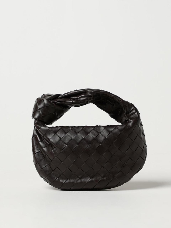 보테가베네타 FW24 Bottega Veneta Jodie Mini Bag in Woven Nappa 651876VCPP5 2132 Brown