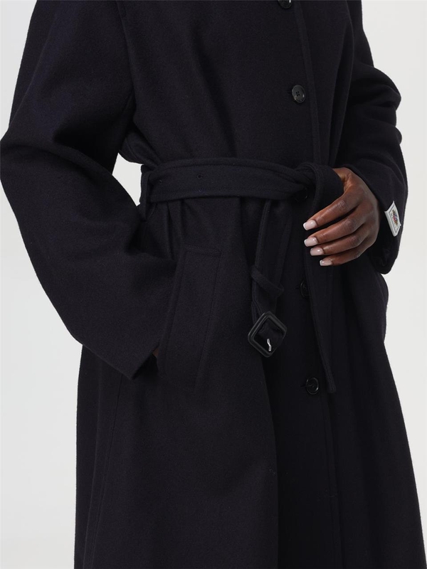 발리 FW24 Bally virgin wool long coat WOU069WO220 U546 Navy Blue