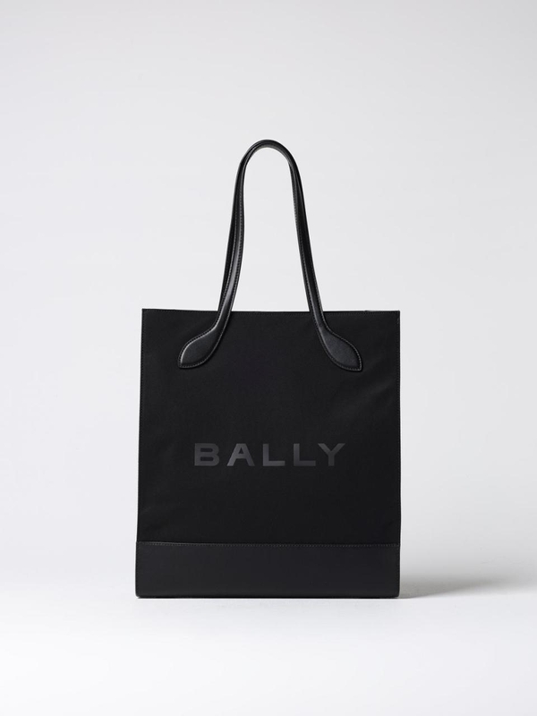 발리 FW24 Bally bag in nylon and leather WAE02WNY284 I907P Black