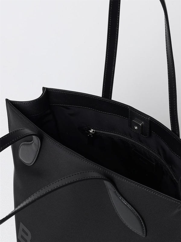 발리 FW24 Bally bag in nylon and leather WAE02WNY284 I907P Black