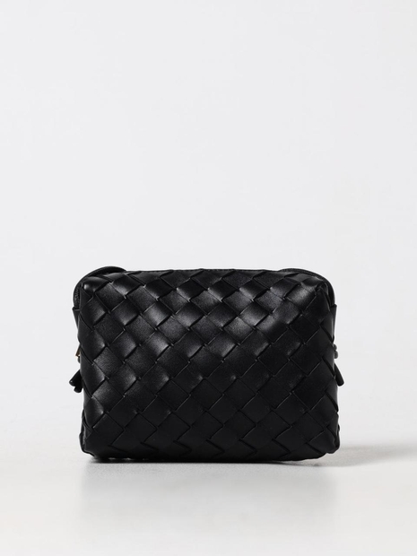 보테가베네타 FW24 Bottega Veneta Loop Bag in Woven Leather 723547V1G11 8425 Black