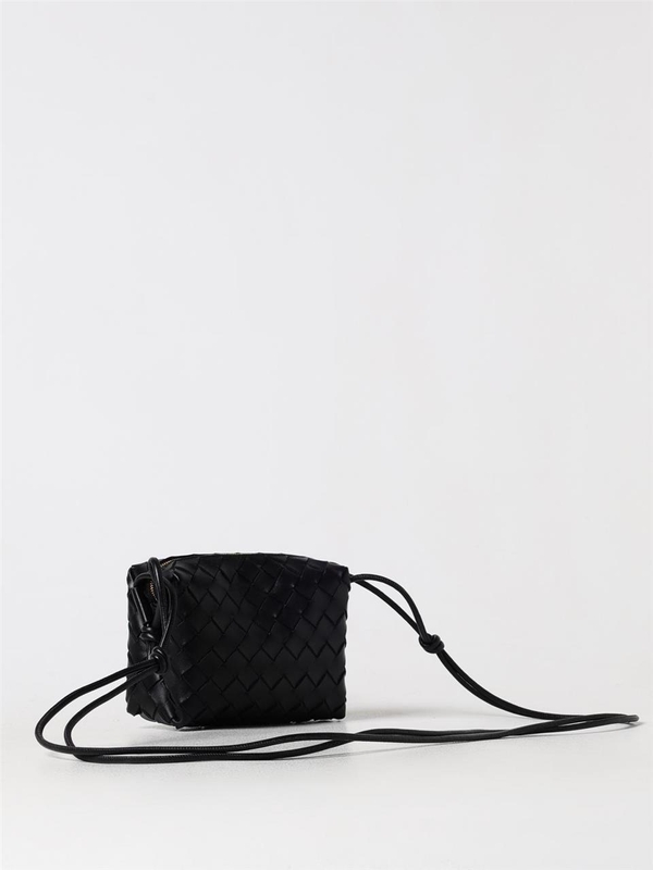 보테가베네타 FW24 Bottega Veneta Loop Bag in Woven Leather 723547V1G11 8425 Black