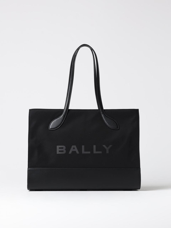 발리 FW24 Bally bag in nylon and leather WAE02XNY284 I907P Black