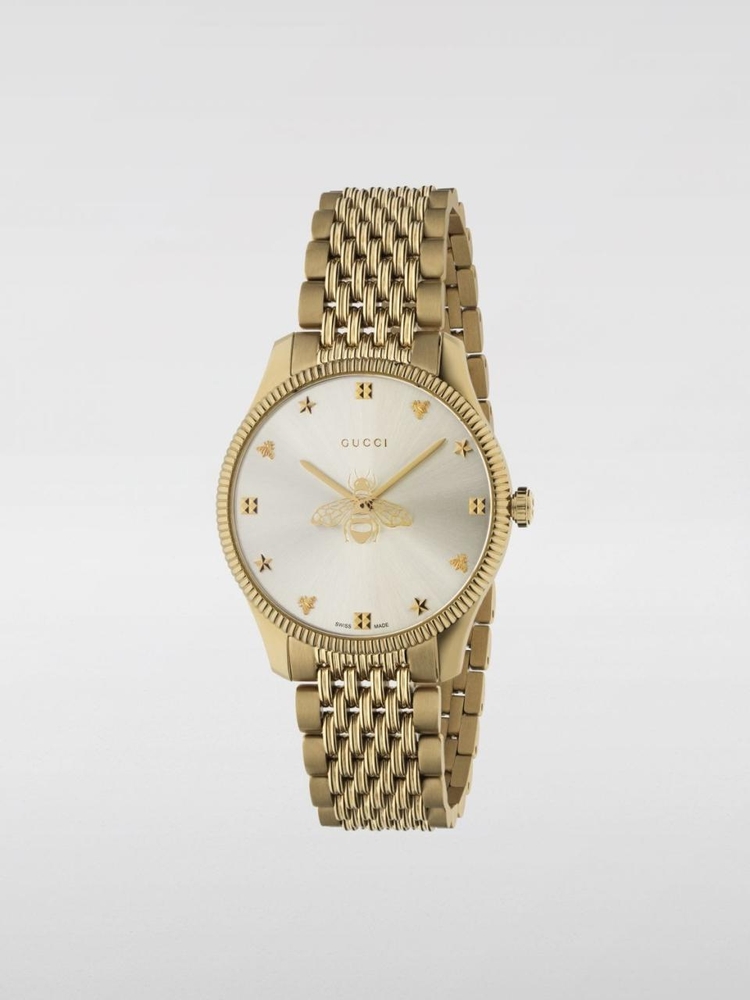 구찌 SS24 Gucci Womens Watch YA1264155 Gold