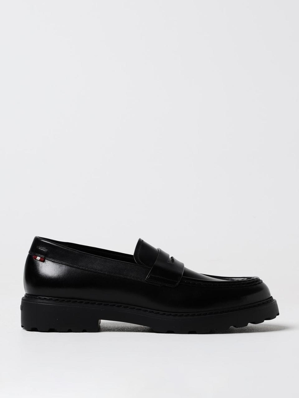 발리 FW24 Bally leather moccasin MSF0E5VT031 U901 Black