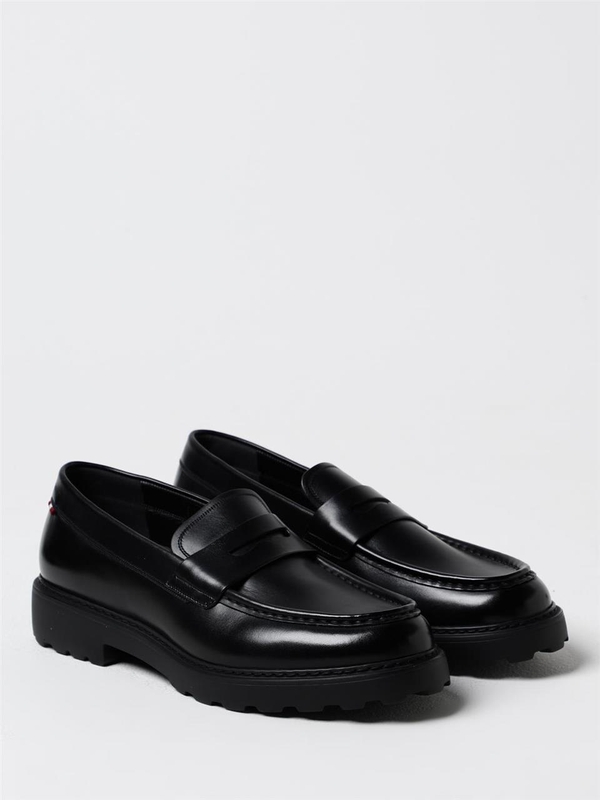 발리 FW24 Bally leather moccasin MSF0E5VT031 U901 Black