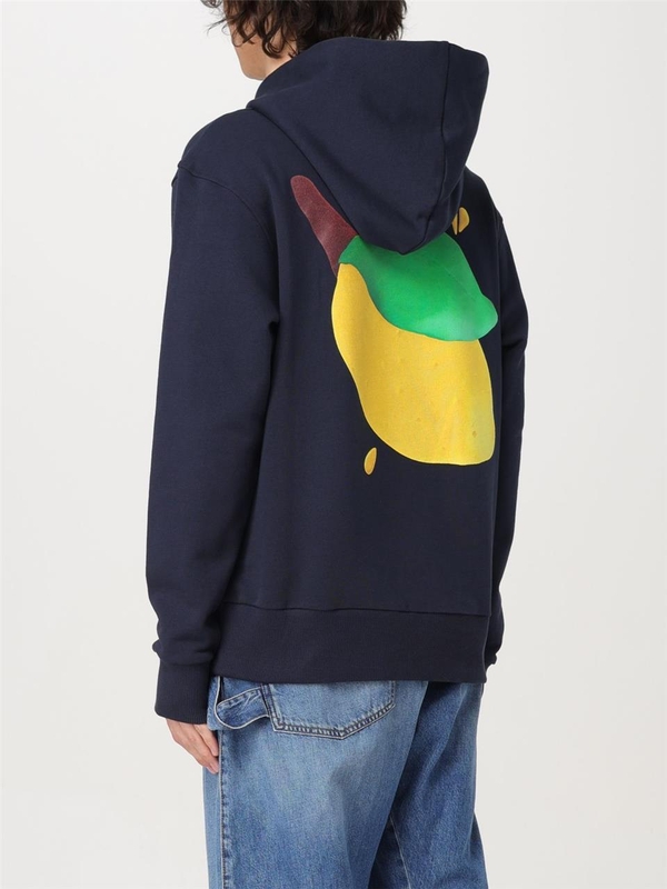 JW 앤더슨 SS24 Jw Anderson Mens Sweatshirt JW0171PG0717 888 Navy Blue