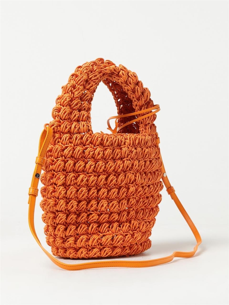 JW 앤더슨 SS24 JW Anderson Popcorn Bag in Fabric HB0588FA0305 429 Orange