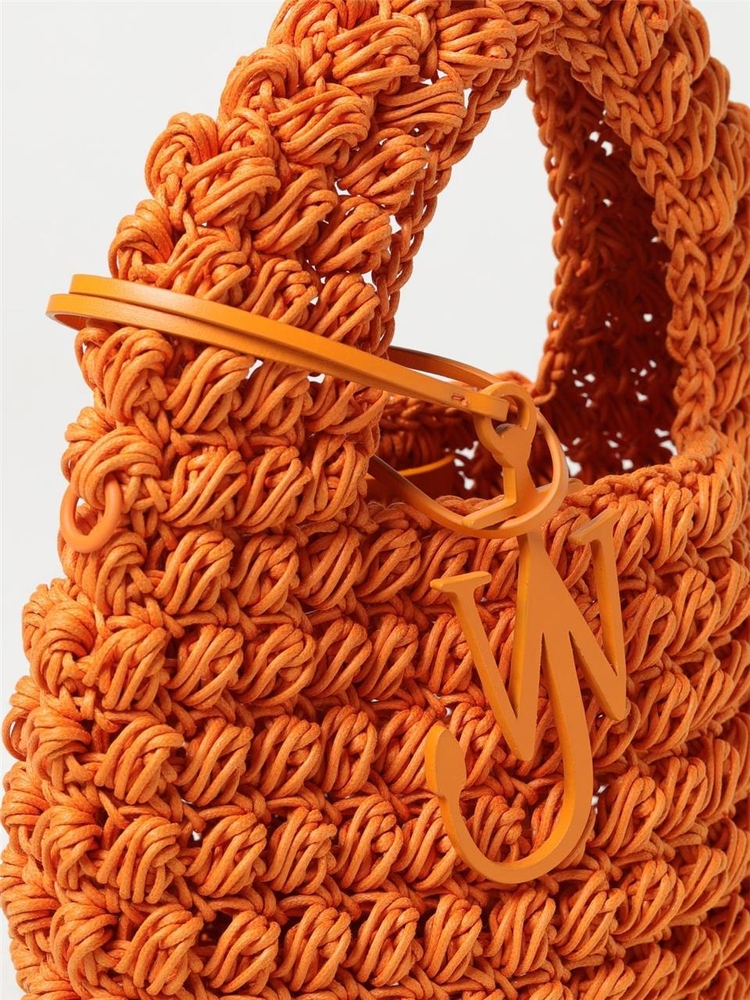 JW 앤더슨 SS24 JW Anderson Popcorn Bag in Fabric HB0588FA0305 429 Orange