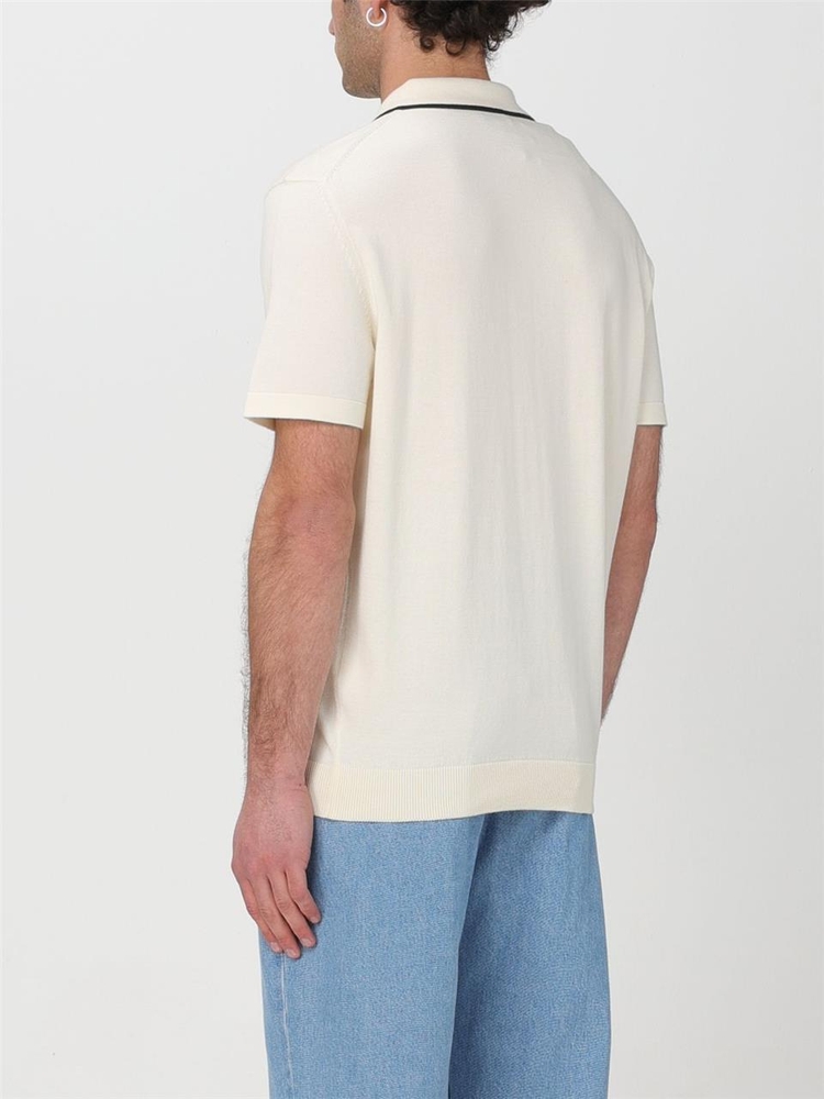 아페쎄 SS24 Apc Mens Polo COGDKH23309 TAK White