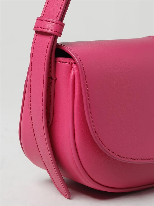 아페쎄 SS24 Betty APC Leather Bag PXAWVF61834 FAH Fuchsia