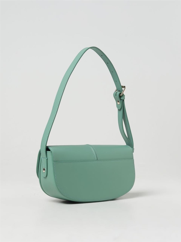 아페쎄 SS24 Betty APC Leather Bag PXAWVF61834 KAZ Mint