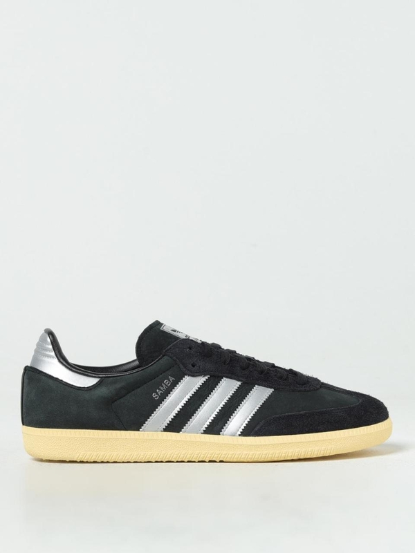 아디다스 오리지널 SS24 Sneakers Samba OG Adidas Originals in nabuk IE8128 A0QM Black