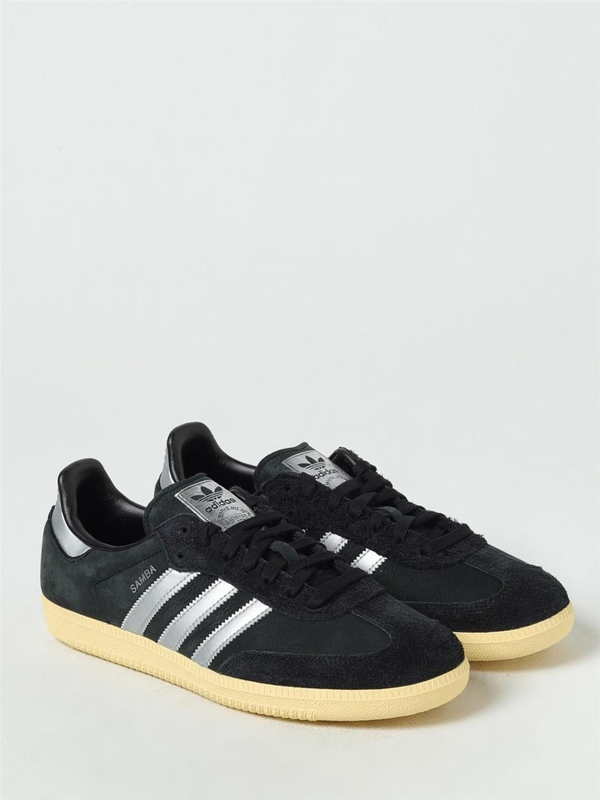 아디다스 오리지널 SS24 Sneakers Samba OG Adidas Originals in nabuk IE8128 A0QM Black