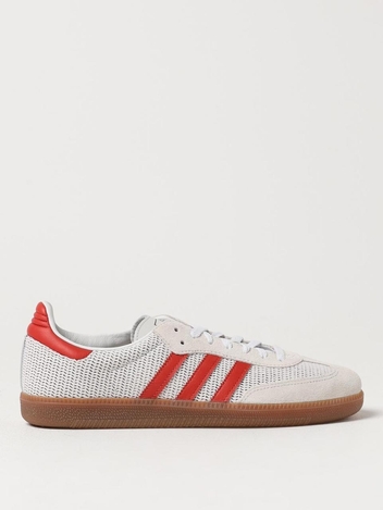 아디다스 오리지널 SS24 Adidas Originals Samba OG sneakers in perforated mesh and suede IG1380 A8L5 White