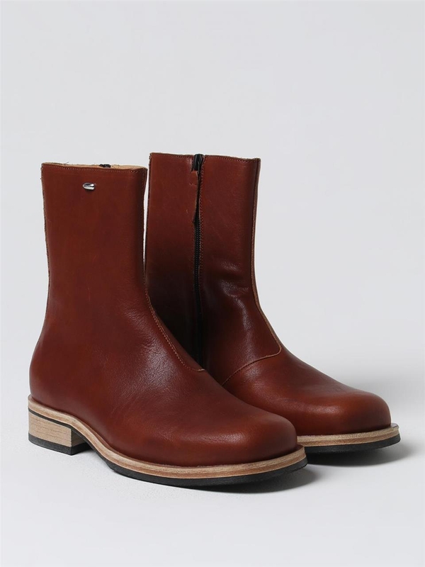 아워레가시 SS24 Our Legacy Leather Truck Boot A2247CCL CONEY Brown