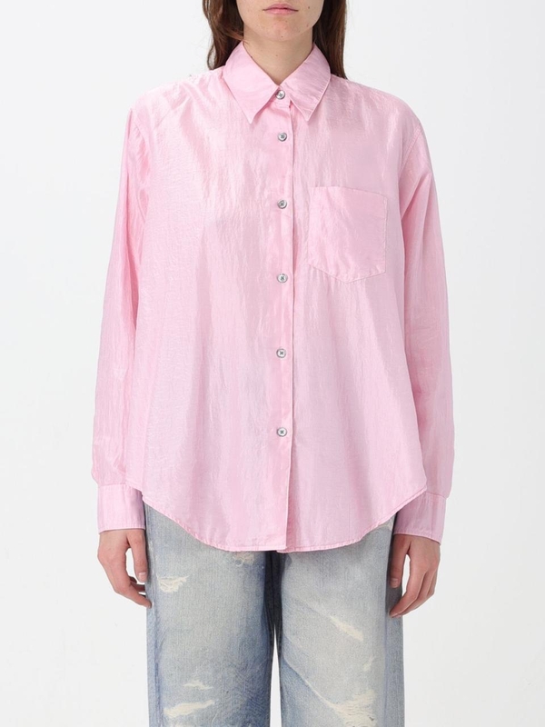 아워레가시 SS24 Our Legacy Cotton Silk Blend Shirt W2242ABC PINK Pink