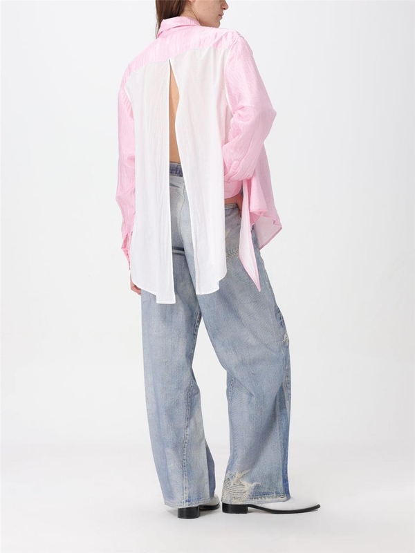 아워레가시 SS24 Our Legacy Cotton Silk Blend Shirt W2242ABC PINK Pink