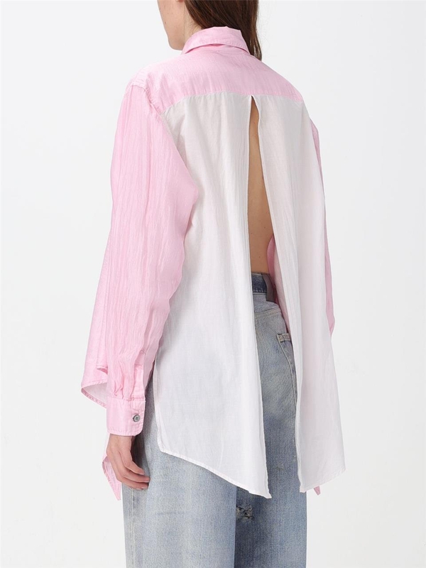 아워레가시 SS24 Our Legacy Cotton Silk Blend Shirt W2242ABC PINK Pink