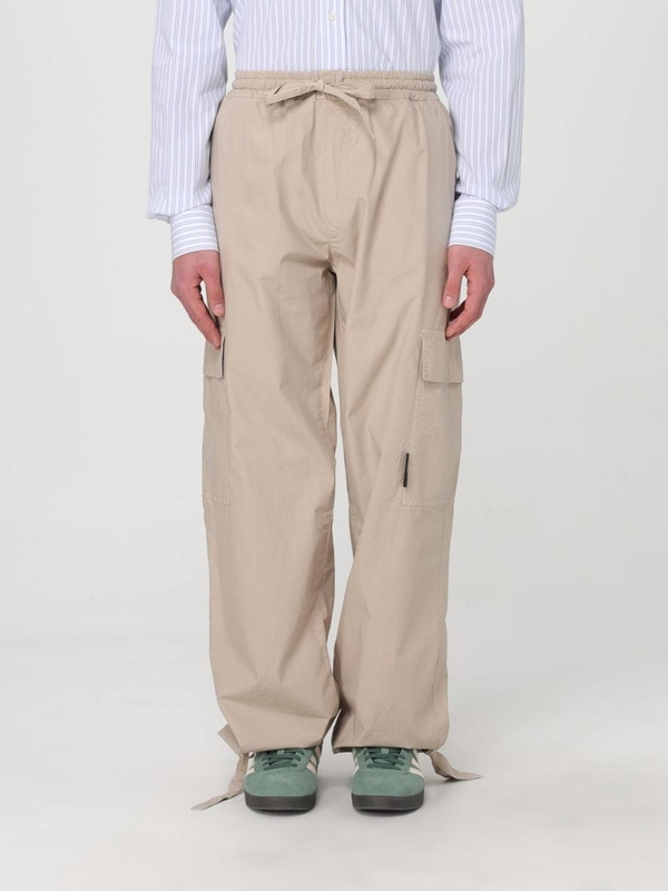 엠에스지엠 SS24 Msgm mens trousers 3640MP75247069 22 Beige