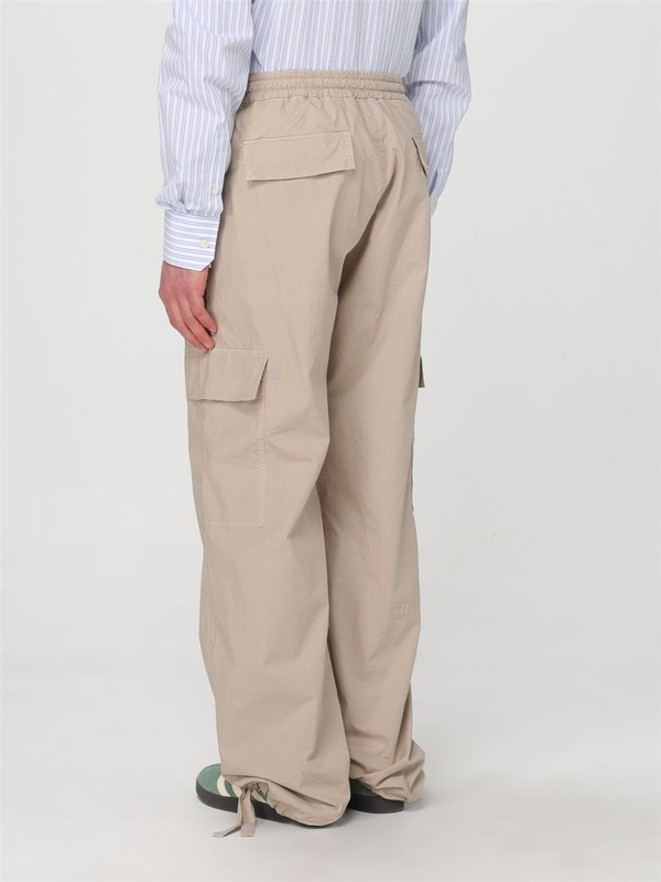 엠에스지엠 SS24 Msgm mens trousers 3640MP75247069 22 Beige