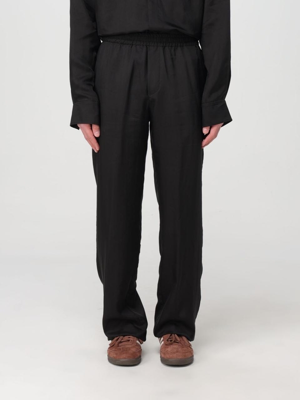 엠에스지엠 SS24 Msgm mens trousers 3640MP15247015 99 Black