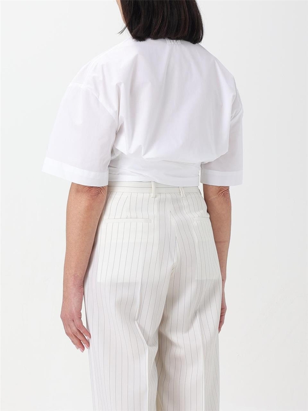 엠에스지엠 SS24 Msgm cotton shirt 3641MDE07X247101 01 White