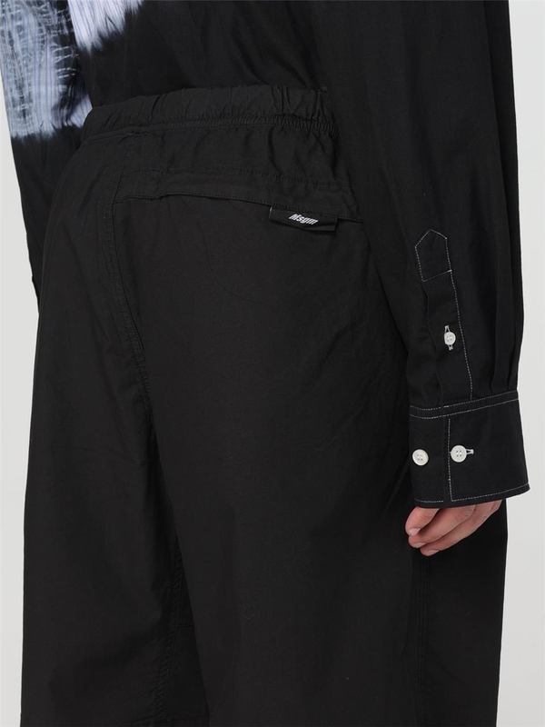 엠에스지엠 SS24 Msgm cotton shorts 3640MB75247069 99 Black