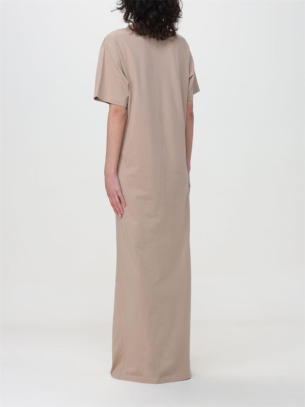 엠에스지엠 SS24 Msgm long t-shirt dress 3641MDA83247002 23 Beige