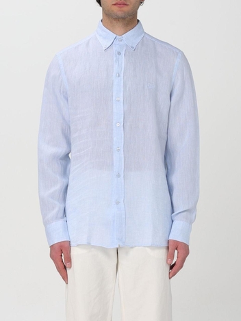 에트로 SS24 Etro linen shirt MRIB000499TU3E0 B1581 Light Blue