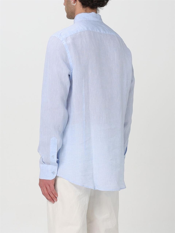 에트로 SS24 Etro linen shirt MRIB000499TU3E0 B1581 Light Blue