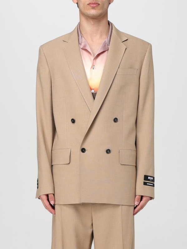 엠에스지엠 SS24 Msgm double breasted blazer 3640MG04A247010 23 Beige