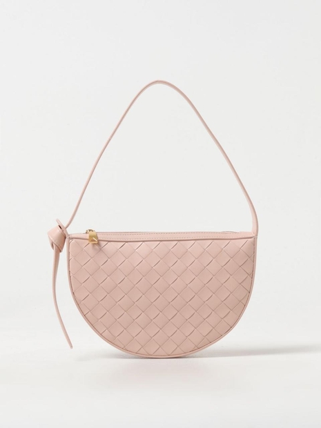 보테가베네타 SS24 Bottega Veneta Sunrise Bag in Woven Nappa 763747VCPP3 6917 Pink