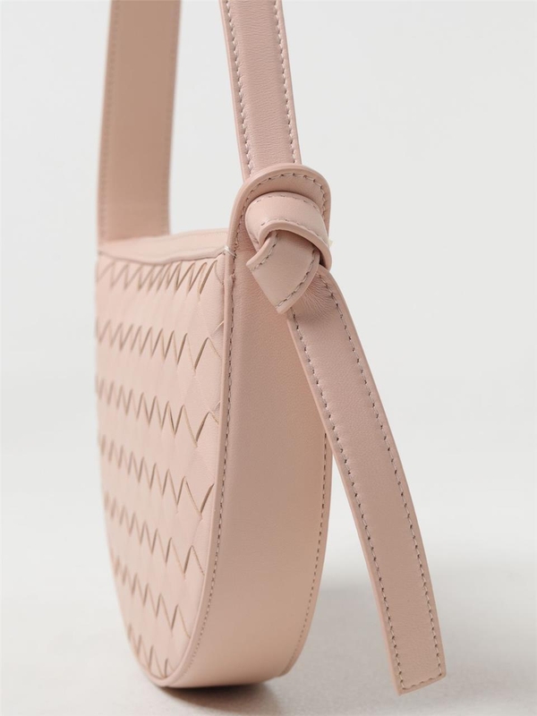 보테가베네타 SS24 Bottega Veneta Sunrise Bag in Woven Nappa 763747VCPP3 6917 Pink