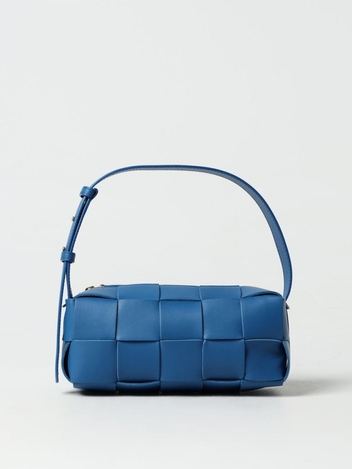 보테가베네타 SS24 Bottega Veneta Brick Cassette Bag in Woven Nappa 729166VMAY1 4222 Light Blue