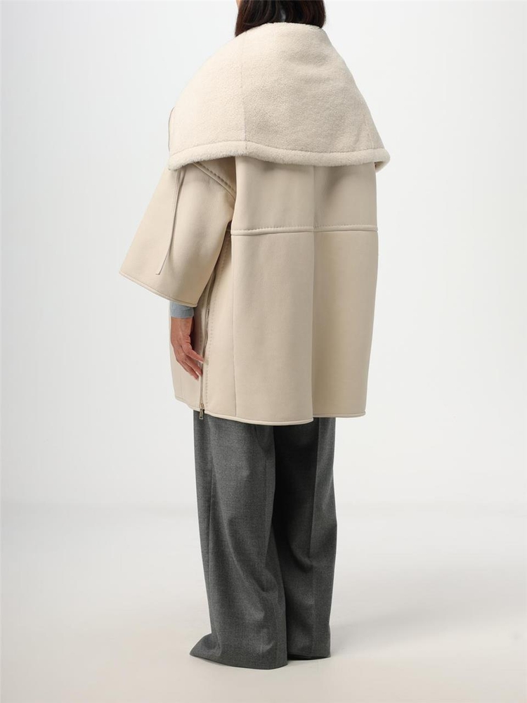 막스마라 FW23 Max Mara sheepskin coat 2314160135600 001 Cream