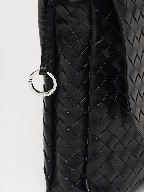 보테가베네타 SS24 Bottega Veneta Swing Bag in Woven Nappa 778068V2HL1 1208 Black