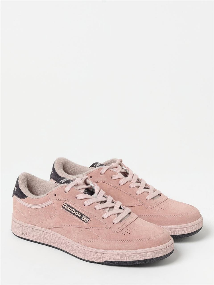 리복 FW23 Reebok Club C Suede Sneakers RMIA011C99LEA002 3010 Pink