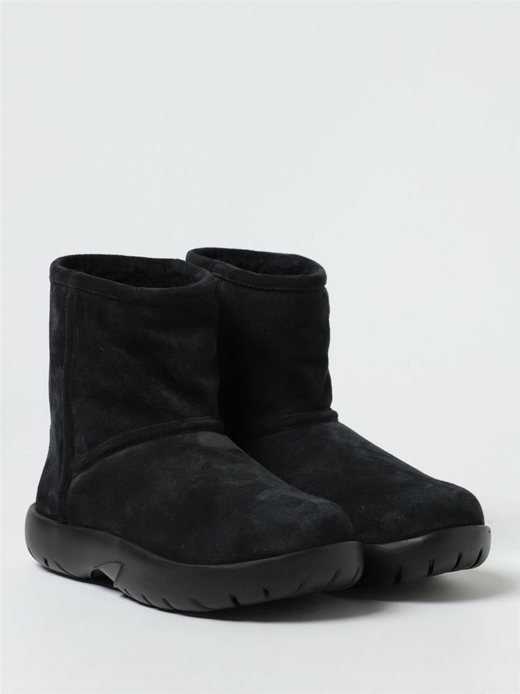 보테가베네타 FW23 Bottega Veneta Snap Suede Ankle Boot 763873 V1NY1 1000 Black