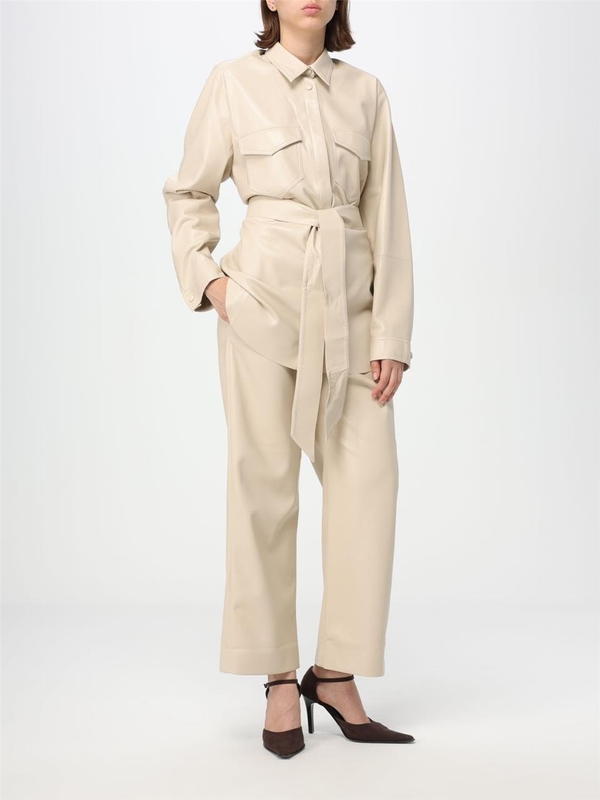 나누슈카 FW23 Nanushka womens shirt NW22CRSH00171 CREME Cream