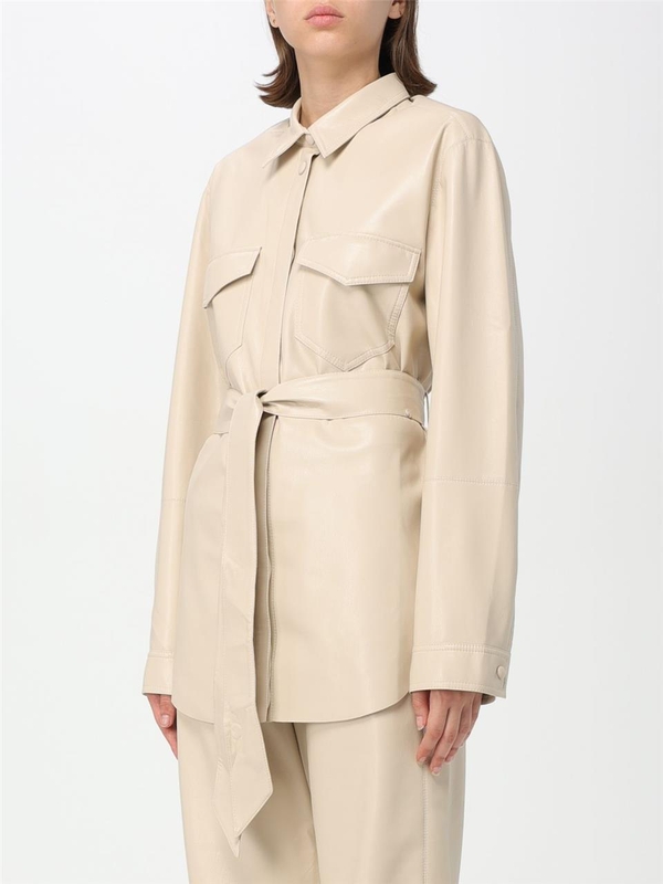 나누슈카 FW23 Nanushka womens shirt NW22CRSH00171 CREME Cream