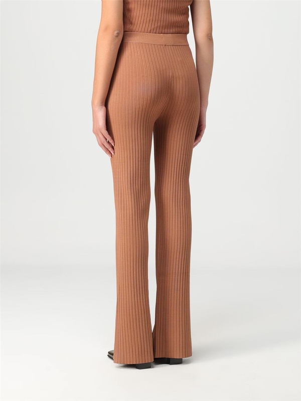 나누슈카 FW23 Nanushka pants in viscose mist NW23PFPA00476 CHESTNUT Camel