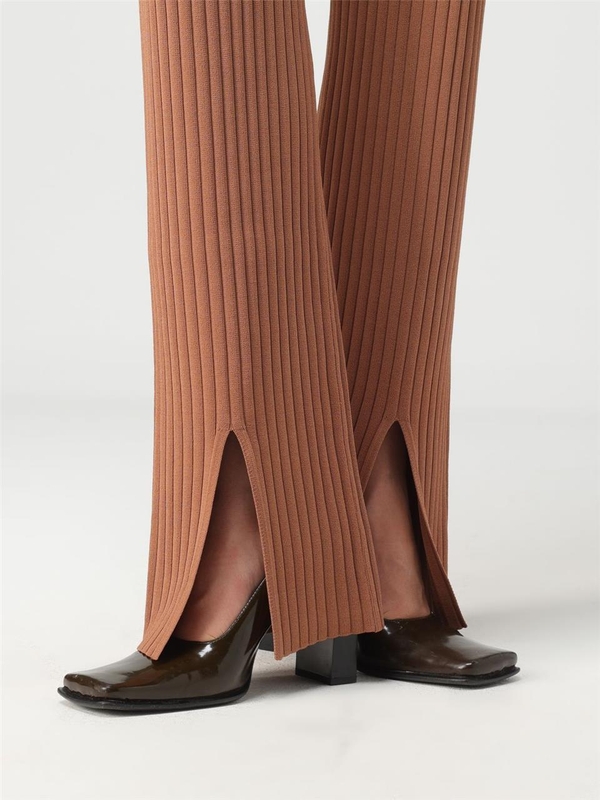 나누슈카 FW23 Nanushka pants in viscose mist NW23PFPA00476 CHESTNUT Camel