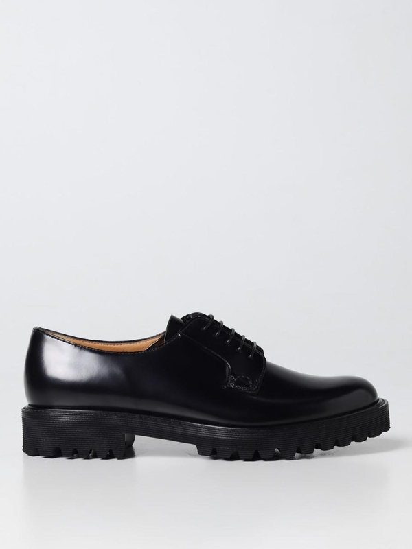 처치스 FW23 Shannon T Churchs Derby in Brushed Leather DE02069SN F0AAB Black