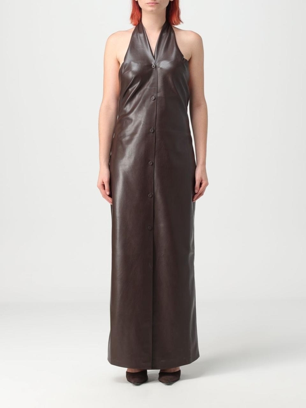 나누슈카 FW23 Nanushka womens dress NW23PFDR00878 COFFEE GROUND Brown