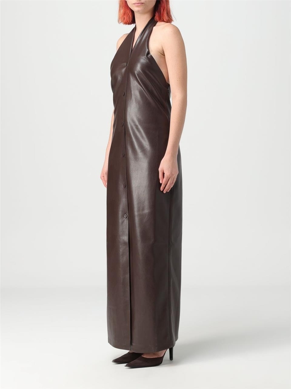 나누슈카 FW23 Nanushka womens dress NW23PFDR00878 COFFEE GROUND Brown