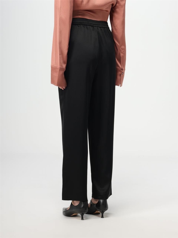 나누슈카 FW23 Nanushka trousers in synthetic fabric NW23PFPA01299 BLACK Black