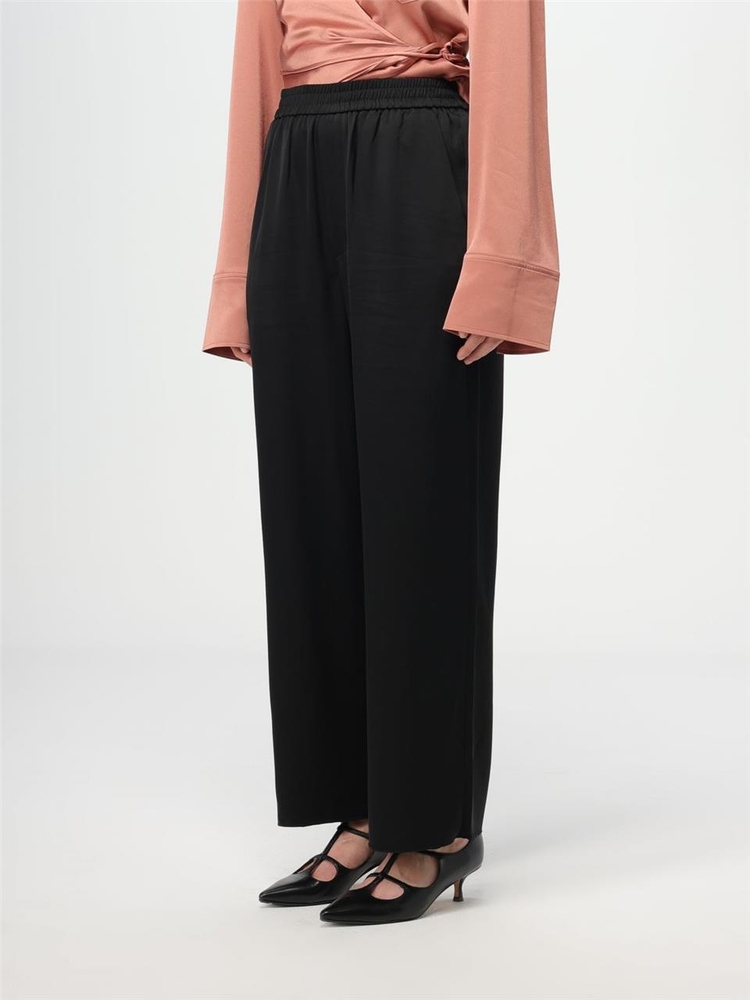 나누슈카 FW23 Nanushka trousers in synthetic fabric NW23PFPA01299 BLACK Black