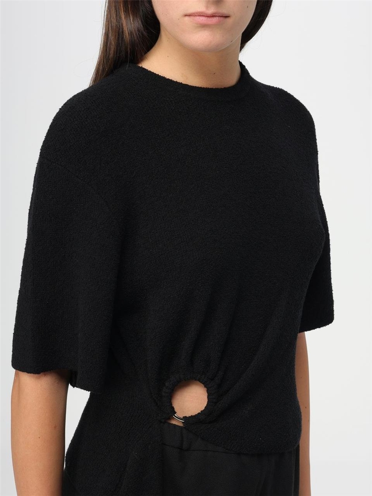 나누슈카 FW23 top and blouse donna nanushka NW23PFTP00799 BLACK Black